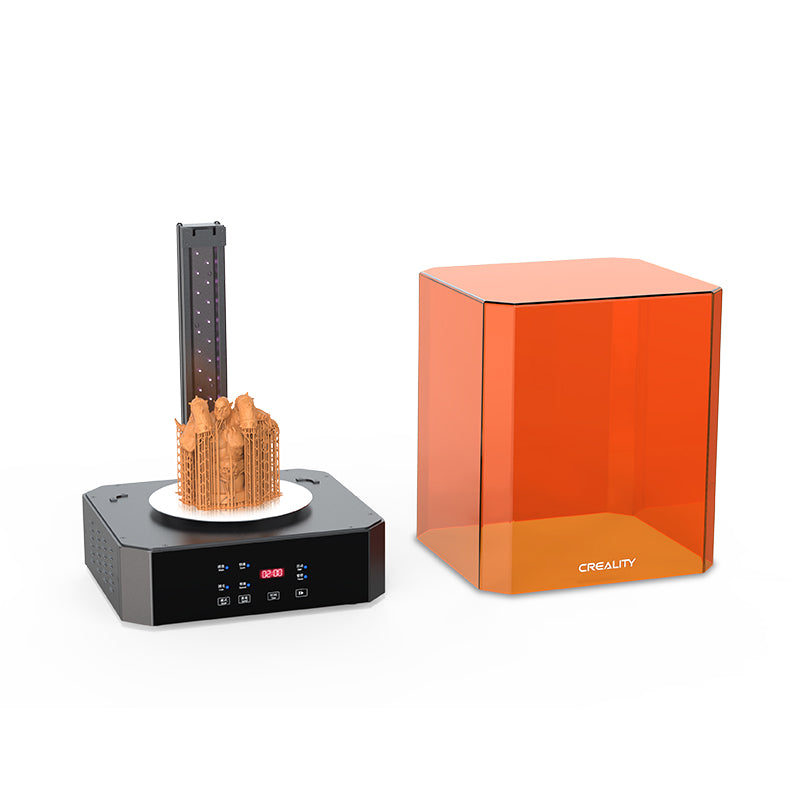 Creality Wash and Cure Station UW 02 Bundle 3D Printer Resin 1Kg,  Transparent